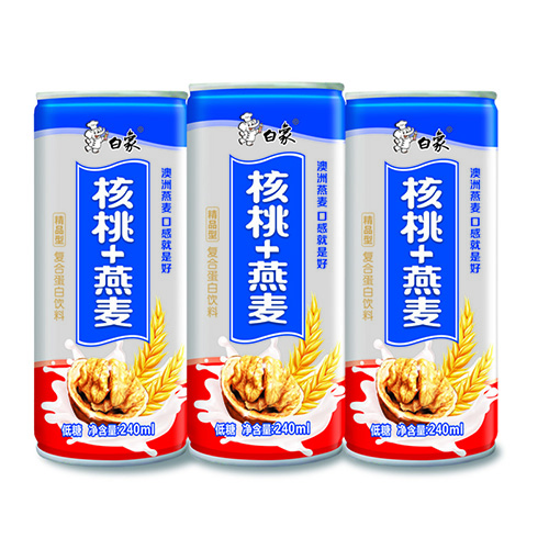 植物蛋白-铁罐-核桃+燕麦240ml