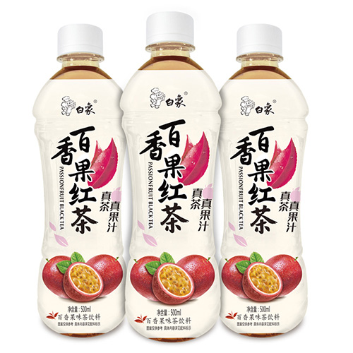 果茶-百香果红茶500ml