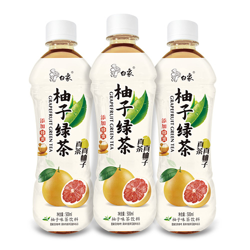 果茶-柚子绿茶500ml